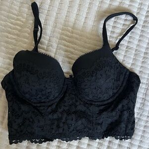 Victoria's Secret Black Lace Bra